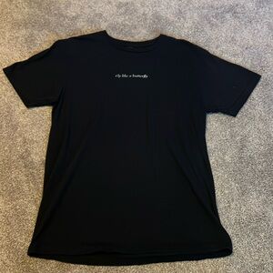 Fly like a butterfly graphic tee